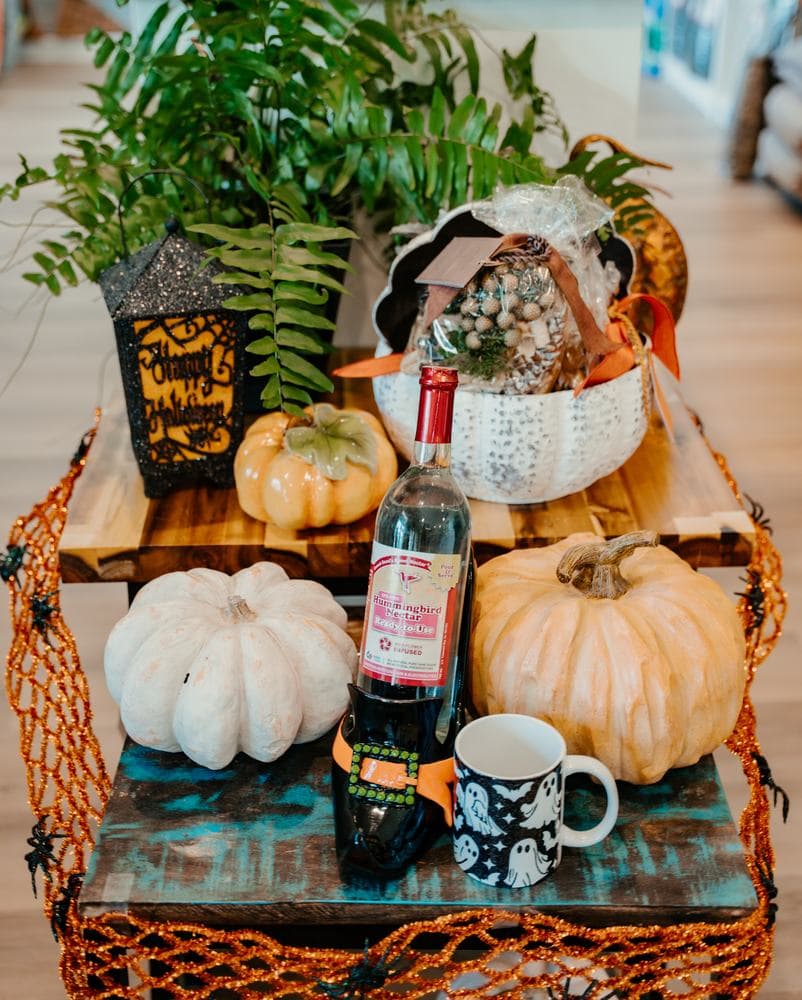 The Halloween table