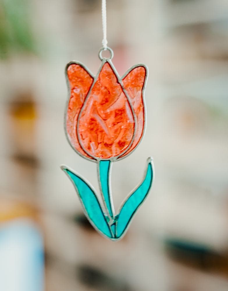 Stained glass suncatchers