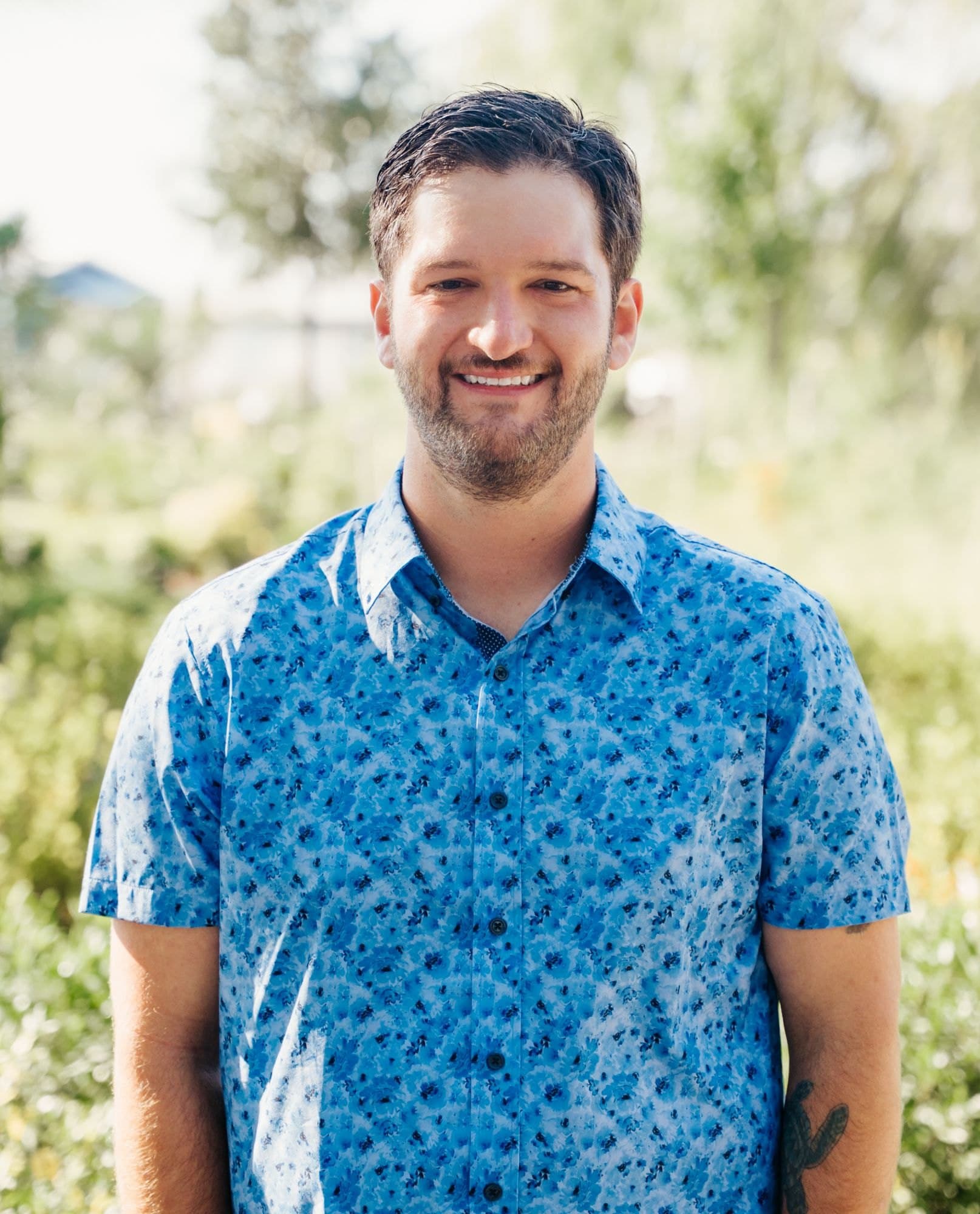 James Peddy, horticulturist at Bloomin' Crazy in Leland, NC