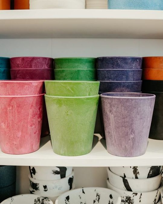 Pots in every color