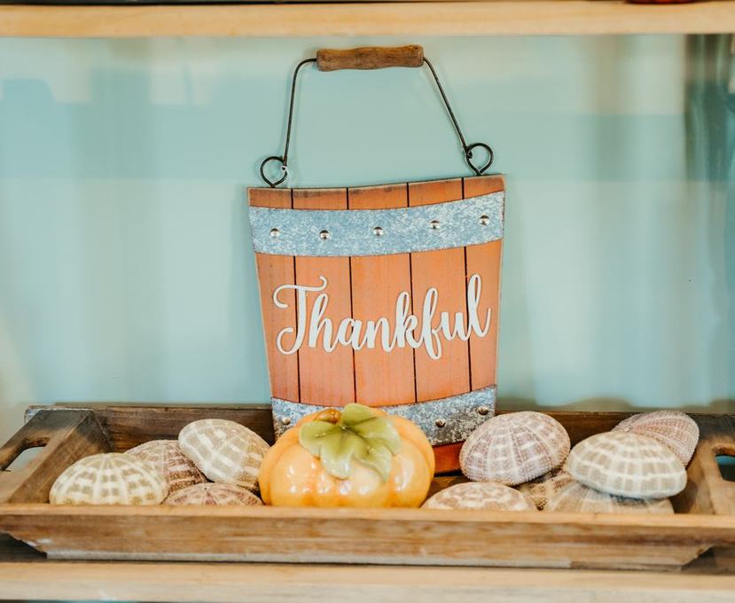 A Thankful sign